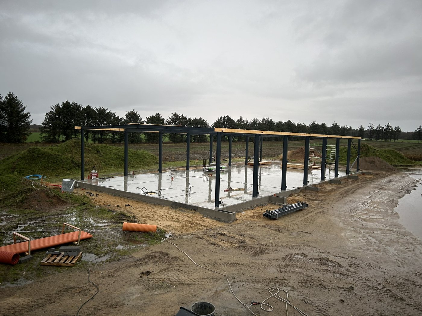 Entreprenørarbejde i Vestjylland